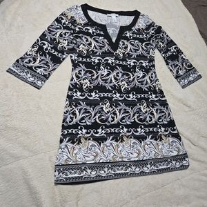 White House Black Market tunic dress, S